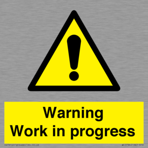 Warning Work in progress